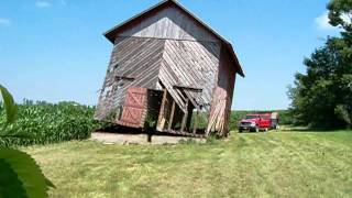 Tearing Down A Corn Crib [upl. by Emearg]