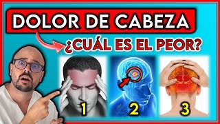 ESTOS son los DOLORES DE CABEZA más GRAVES  ¿Que SIGNIFICA tu DOLOR de CABEZA [upl. by Norbel44]