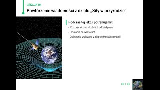 Fizyka  klasa 7  Powtórzenie wiadomości z działu Siły w przyrodzie [upl. by Cohlier908]