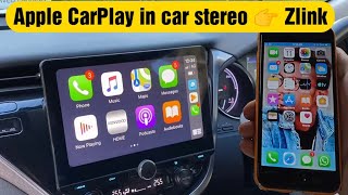 How to Connect amp Use Apple carplay in Android car stereo with iPhone [upl. by Laehctim]