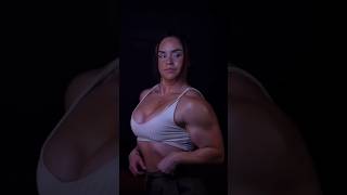 Melinda lindmark chest amp biceps muscle mummy workout motivation short [upl. by Rhys435]