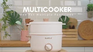 RAVELLE MULTICOOKER  Panci Elektrik multifungsi [upl. by Nyleimaj]