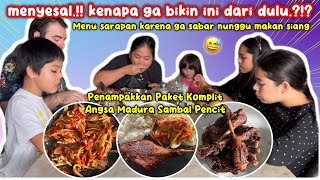 PENAMPAKKAN ANGSA MADURA SAMBAL PENCIT‼️MANTAP SURANTAP GA ADA LAWAN [upl. by Gloria]