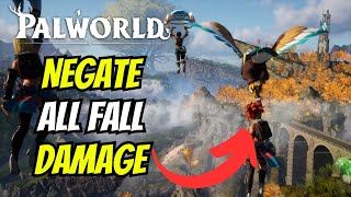 How To Negate All Fall Damage In Palworld [upl. by Ahsyia]