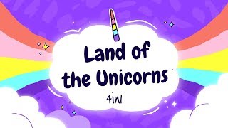 Sleep Meditation for Kids  LAND OF THE UNICORNS 4in1  Sleep Story for Children [upl. by Oona]