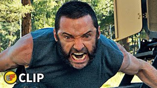 Logan vs X24  Final Fight Scene  Logan 2017 Movie Clip HD 4K [upl. by Thissa]