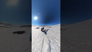 Splitboarding in June in Nome Alaska snowboard splitboard backcountry neversummer nome alaska [upl. by Donelu867]