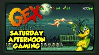 Gex 3DO  The Most Advanced Platforming Game in the Universe  Saturday Afternoon Gaming [upl. by Gladstone]