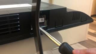 How to remove Sony Bravia TV stand  Legs [upl. by Eidnar825]