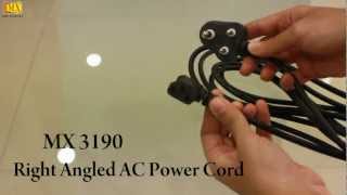 How to Computer Power Cord Cable with AC power cord 5 Amperes [upl. by Hebner717]