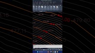 Autodesk Civil 3D  Add Lables Contour [upl. by Asteria]