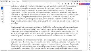 A atividade tem como tema “ESG e a gestão ambientalquot e está dividida em 3 três etapas Inicialment [upl. by Lesak267]