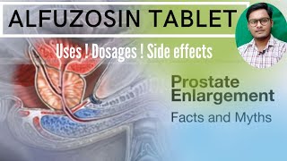 Alfuzosin prolonged release tablets ip 10mg uses  Alfuzosin hydrochloride extended release tablets [upl. by Aleel]