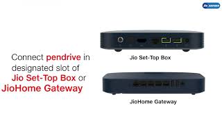 How to Access Media on Jio Set Top Box from your Phone or a Pen Drive [upl. by Sola]