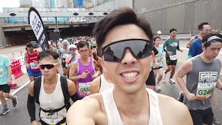 渣馬2024半馬配速員視角🇭🇰👌🏻🏃🏻‍♂️Standard Chartered Hong Kong Marathon 2024 AR Pacer POV Vlog [upl. by Hanafee]