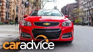 Chevrolet SS Review Holden in the Big Apple [upl. by Atsejam140]