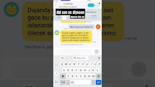 simsimi sohbet videoları için ne soriyim [upl. by Annunciata]