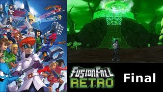 FusionFall Retro v21  Final Dungeon amp Boss [upl. by Nyltac]