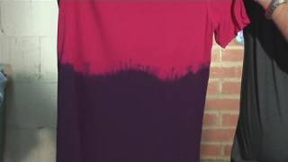 How To Dip Dye A Shirt [upl. by Michel]