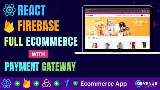 Build Ecommerce App with React And Firebase  React Ecommerce App  React Projects For Beginners [upl. by Amikahs766]