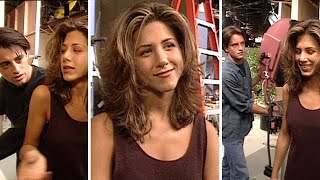 Watch Jennifer Anistons Friends CoStars Take Turns INTERRUPTING Her ‘94 Interview [upl. by Selima]