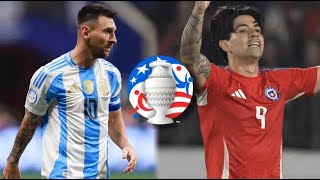 Argentina vs Chile  Copa América 2024 prediccion [upl. by Gilpin579]