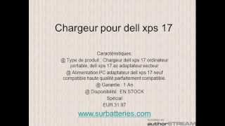 Batterie Dell XPS 17 [upl. by Husch]