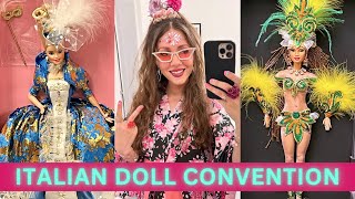 Inside the Italian Doll Convention Rare Barbies amp Europes Travel Gems Fashion Dolls in Milan 🌹 [upl. by Ham]