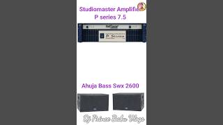 Studio Master Amplifier P Series75 Or Ahuja Swx 2600 Price in india [upl. by Llerrac]