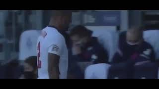 Kyle Walker red card vs Iceland Walker is sent off for a bad tackle [upl. by Llerahc]