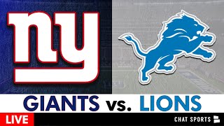 Giants vs Lions Live Streaming Scoreboard Free PlayByPlay Highlights  NFL Preseason Week 1 [upl. by Hafeenah]