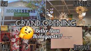 🎉💚 Grand Opening HomeSense new shopping homedecor furniture affordable interiordesign [upl. by Cristionna48]