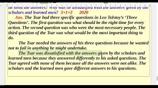 SAQ MCQ amp Broad Questions of Three Questions 2015 to 2020 [upl. by Gmur137]