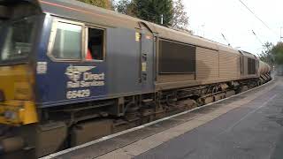 231105 Shipley 66429 TT 66425 3S29 [upl. by Aelahs]