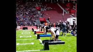 ULTIMATE STRONGMAN SUMMERMANIA 2018  Vytautas Lalas Nick Hadge Mikhail Shivlyakov  Farmers Walk [upl. by Hedvig]