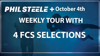 Phil Steele Plus FCS Tour Oct 4th [upl. by Einyaj]