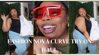 CURVY FASHION NOVA TRY ON HAUL CLOTHES amp ACCESSORIES [upl. by Nylrebma]