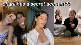 charli damelios secret account 😲 most recent tiktoks tiktok compilation [upl. by Sherris]