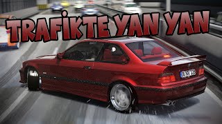 BMW E36 Coupe İle Yağmurlu Havada Makas Attık  Assetto Corsa [upl. by Trstram]