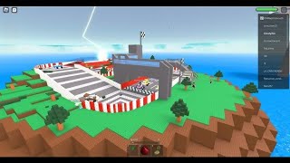 i survived thunder storm in roblox roblox gaming disaster [upl. by Ebert]