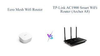 Amazon eero Mesh WiFi Router vs TPLink AC1900 Smart WiFi Router 🌐🔒 [upl. by Nallij]