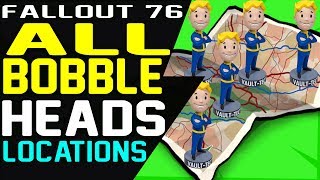 FALLOUT 76 BOBBLEHEADS SPAWN LOCATIONS GUIDE  Where to Find Bobblehead Locations in Fallout 76 [upl. by Aliuqet]