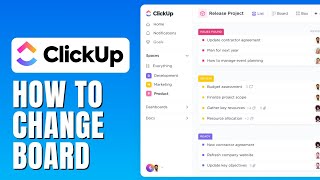 How To Change Board Order In Clickup [upl. by Johen]