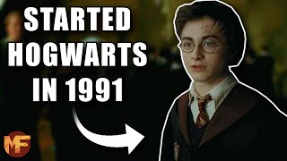 Why Harry Potter Took Place in the 90s Not the 2000s HP Explained [upl. by Lrigybab820]