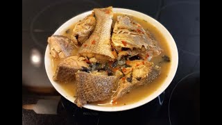 HOW TO MAKE CROAKER FISH PEPPER SOUP [upl. by Oinafipe778]