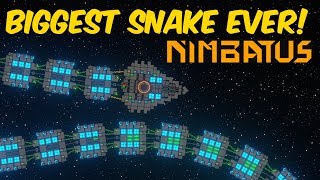 Nimbatus E9 BIGGEST DRONE SNAKE EVER [upl. by Darcee]