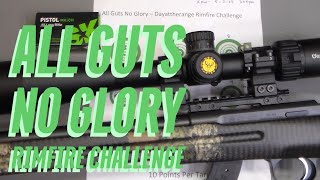 ALL GUTS NO GLORY RIMFIRE CHALLENGE Dayattherange [upl. by Christenson861]