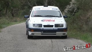 Test Grasse Fleurs amp Parfums 2017  Peyre JC  Gendre M Ford Sierra Cosworth [upl. by Nauquf]