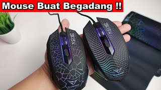 MOUSE GAMING TEMPUR 100RIBU DAPET BANYAK  ALCATROZ XCRAFT ULTRA 1000 amp XCRAFT ULTRA 2000 SILENT [upl. by Esidarap474]