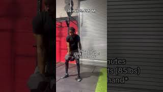 10 minute EMOM inspiration crossfit gymlife motivation gym fitness [upl. by Eille]